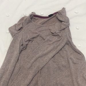 A super cute no shoulder t shirt